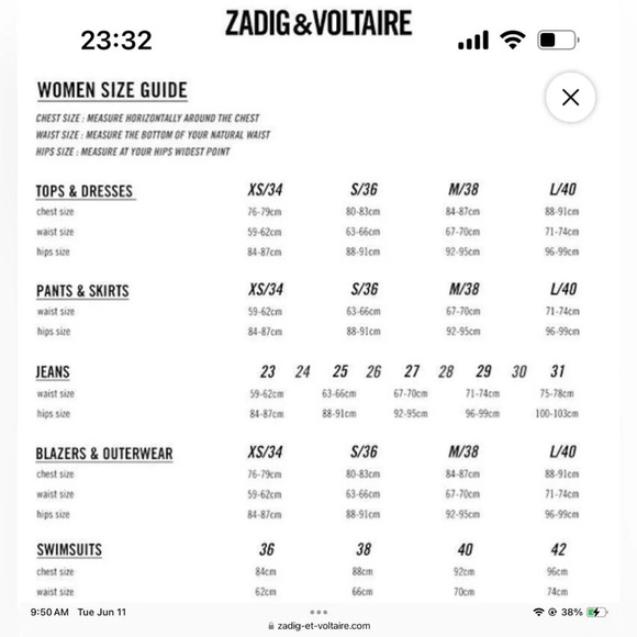 Zadig & Voltaire Paula Band Pants in Navy - Picture 9 of 9